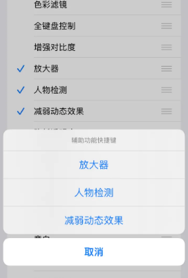 拖市镇苹果14服务店分享iPhone14辅助功能快捷键设置方法